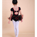 2015 nuevos niños bailando ropa tutú vestido de niña negro cisne ropa de baile de ballet